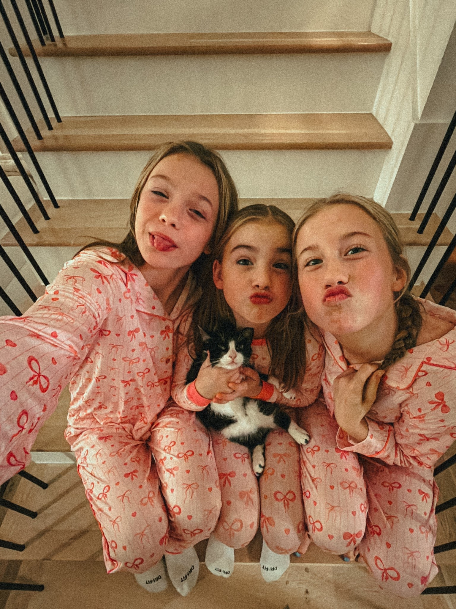 breast cancer awareness pajamas 🩷 Baker is in size 9/10, twins are in size women’s XS

#LTKKids #LTKOver40 #LTKFamily