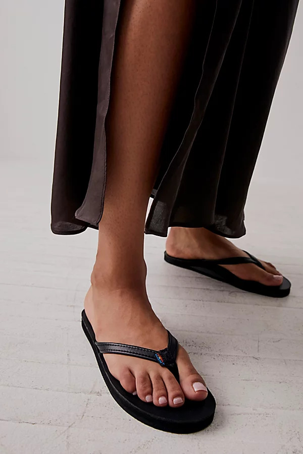 Rainbow Narrow Strap Flip Flops | Free People (Global - UK&FR Excluded)