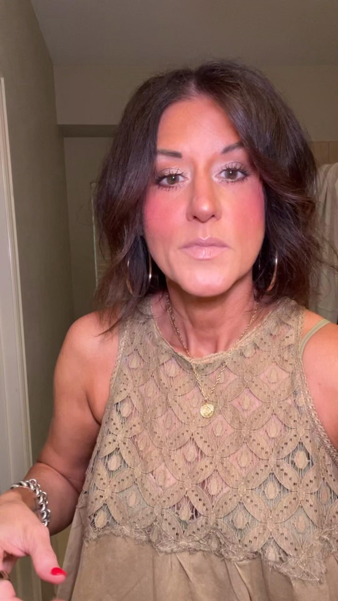 Wearing size small and XS/S in the bralette  

#LTKOver40