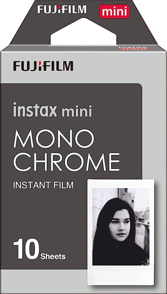 Fujifilm Instax Mini Monochrome Film - 10 Exposures | Amazon (US)