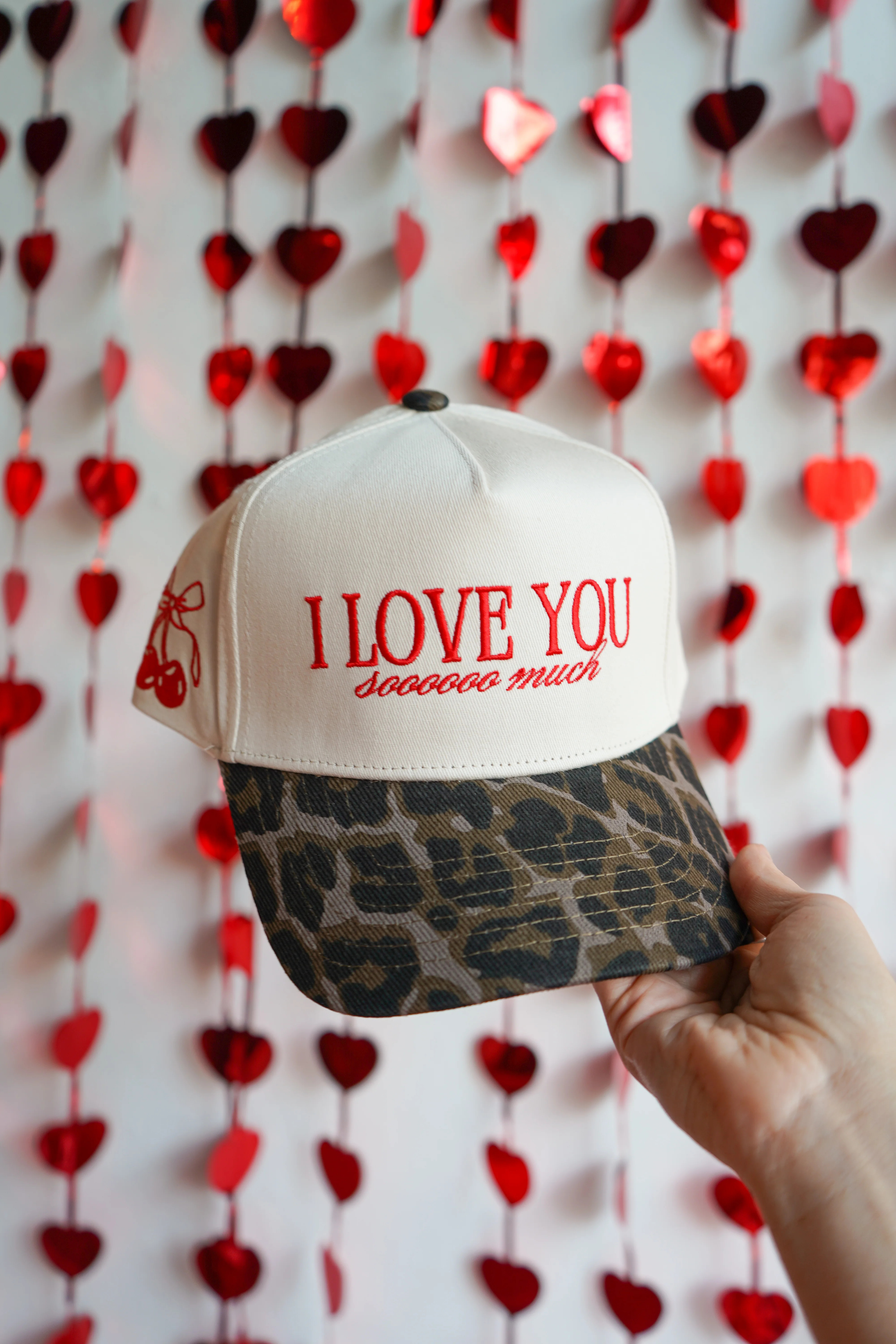 I Love You Sooooo Much - Leopard Vintage Hat - PREORDER | KenzKustomz