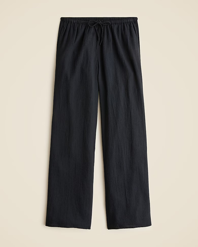 Airy gauze beach pant | J. Crew US