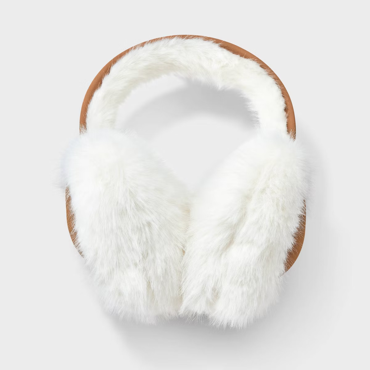 Faux Suede Heart Shape Earmuff - Wild Fable™ White One Size Fits Most | Target