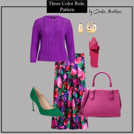 When you want to mix colors, follow the three color rule.

#LTKstyletip #LTKplussize #LTKover40