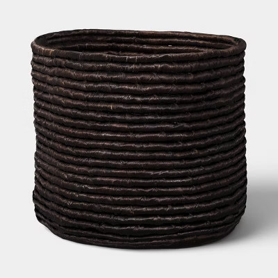 Dark Coiled Basket - Threshold™ | Target