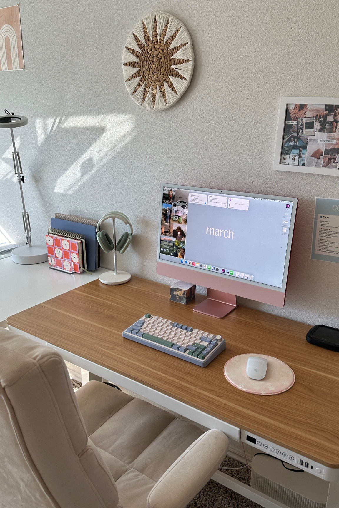 Had a little study space refresh! 🩵🎧⌨️

#LTKfindsunder100 #LTKhome #LTKfindsunder50