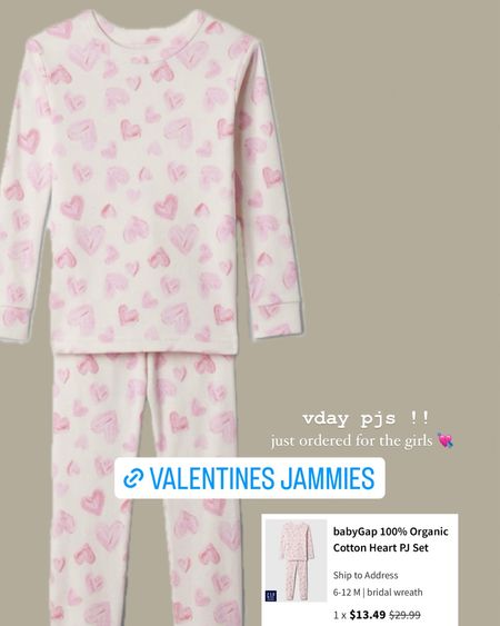 Valentine’s Day pajamas , vday pjs for  toddlers , toddler Valentine’s Day pajamas , kids Valentine’s Day pjs 

#LTKbaby #LTKkids