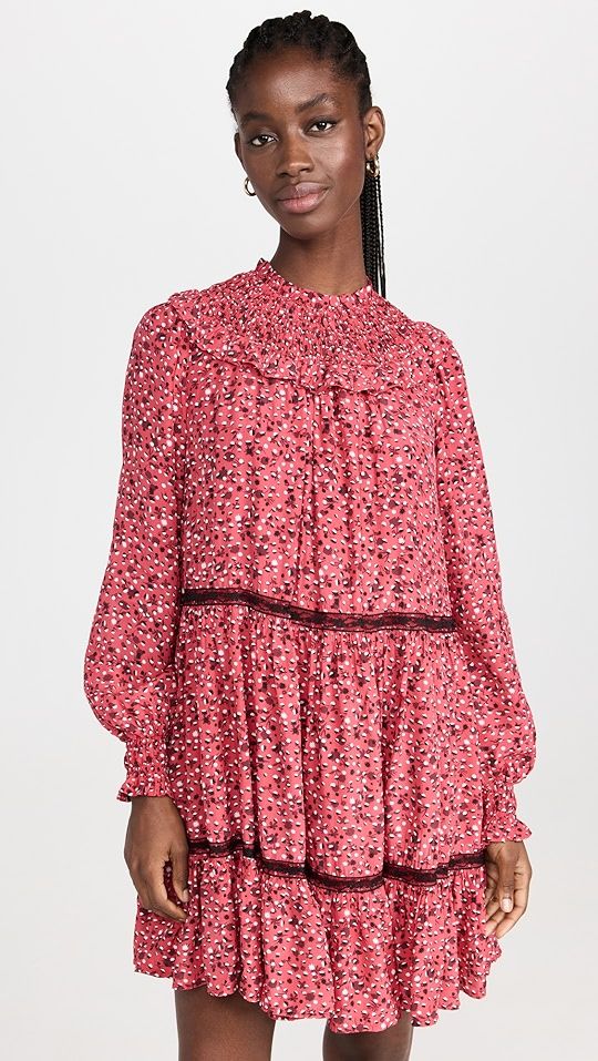 Scotch & Soda Smocked and Tiered Long Sleeved Dress | SHOPBOP | Shopbop