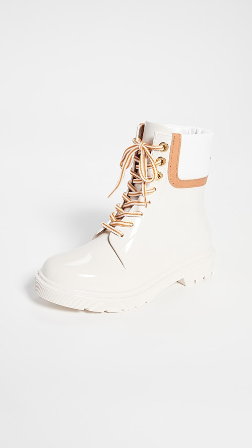 Florrie Lace Up Rain Boots | Shopbop