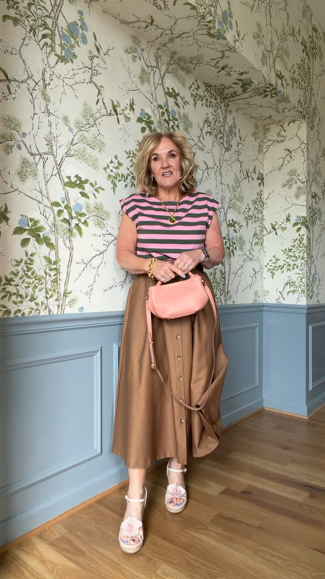 I love this dress. It’s one and done. 
I’d get your regular size. 
Accessories by Walmart! So it balances out. Ha! 

#LTKPetite #LTKSeasonal #LTKOver40