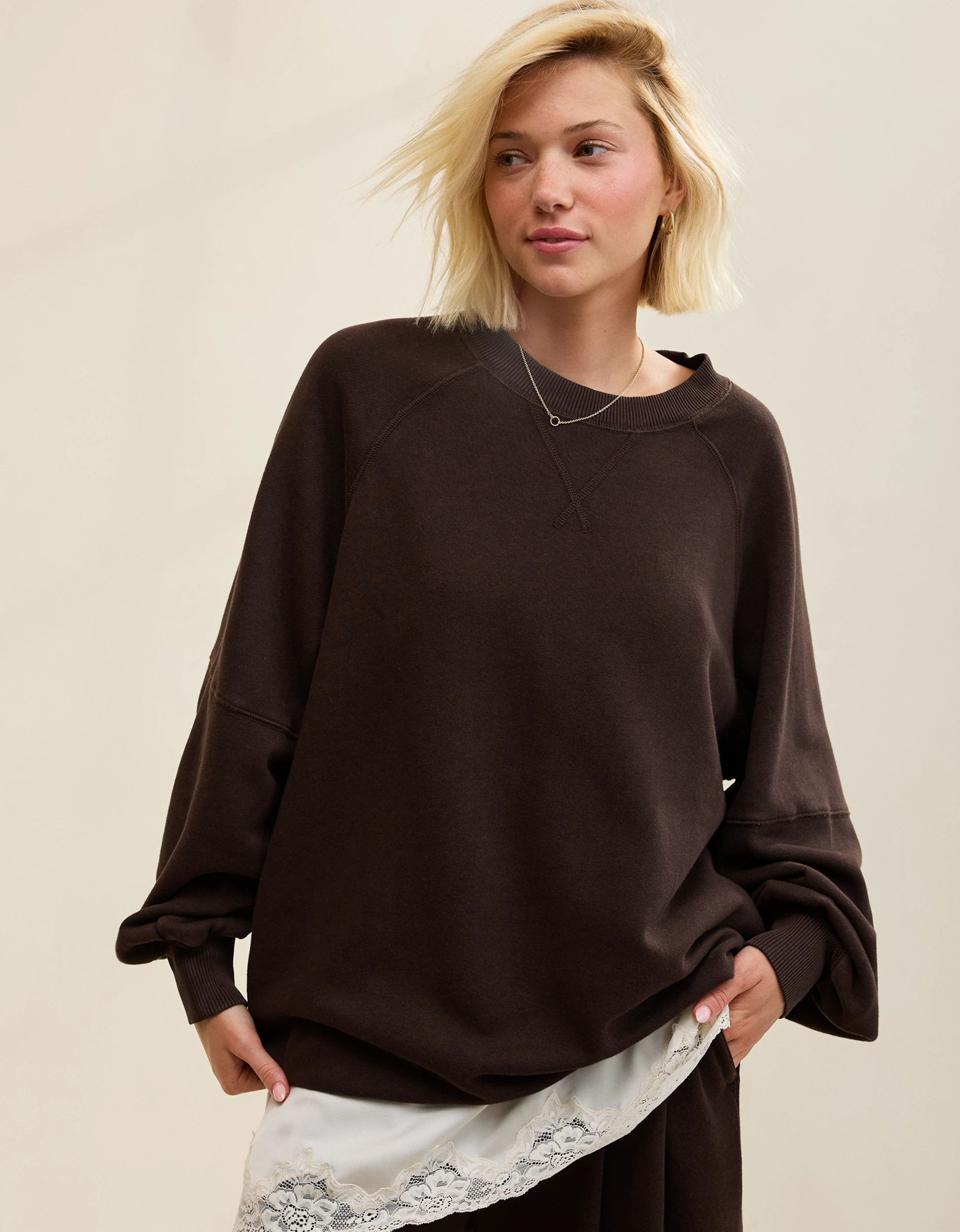 Aerie Go-To Boyfriend Sweatshirt | Aerie