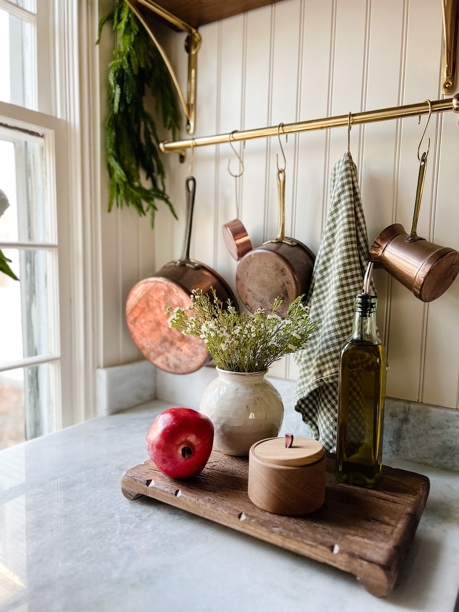 Our kitchen is just about ready for the holidays. Is yours? 

Just received my McGee & Co vase and mango wood tray and I’m loving it! They are currently having a sale for up to 30%. Shop these items and more here. ✨ 

#LTKSeasonal #LTKHoliday #LTKhome