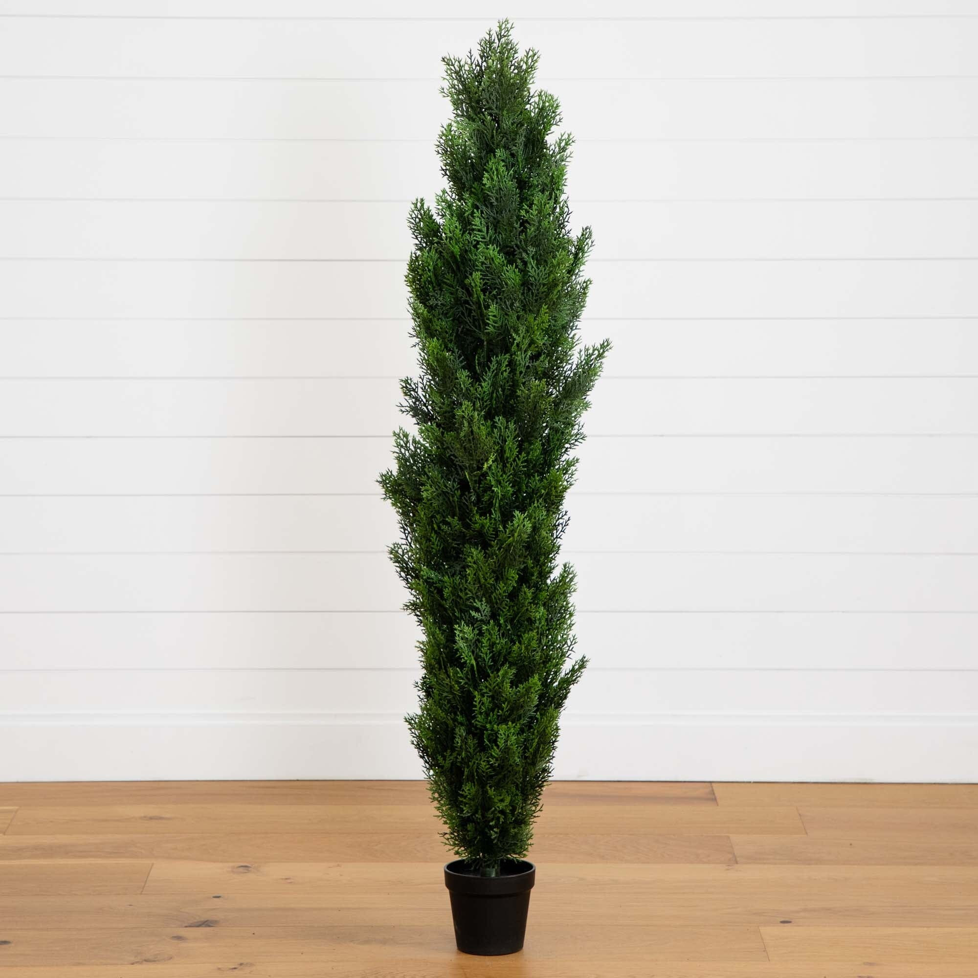 5' Mini Cedar Pine Tree (Indoor/Outdoor) | Nearly Natural | Nearly Natural