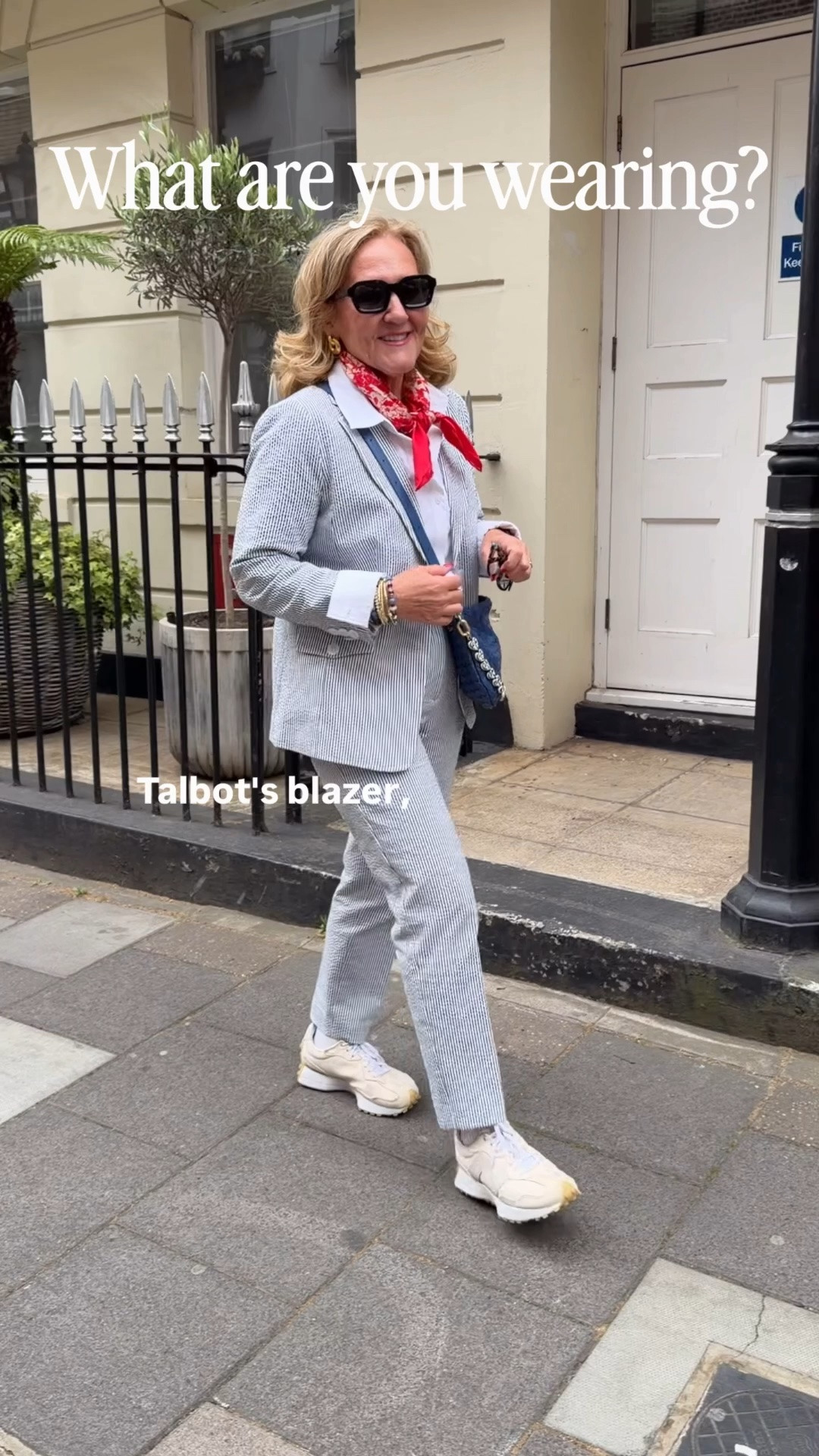 Talbots sale! This was the look that started my London travel capsule. I love a suit; and it’s so chic for any time of city touring. Of course it works for the office or work travel too. 
Blazer 10 petite 
Pants size 6 reg 
Blouse size small

#LTKOver40 #LTKSaleAlert #LTKWorkwear