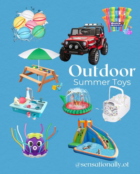 Summer is a fun time for our kids!

I organized some of our favorite outdoor activities and toys that will make for an amazing summer! I know your kids will enjoy them as much as mine do!

#LTKkids #LTKSeasonal #LTKfamily