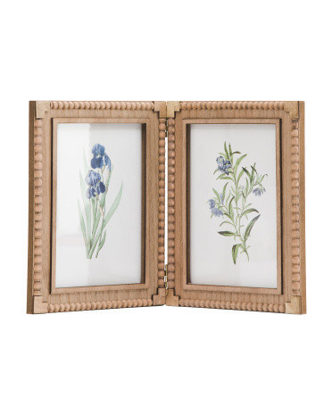 Double 5X7 Beaded Edge Table Top Picture Frames | TJ Maxx