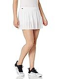 Lacoste Womens Sport Lightweight Technical Pleated Tennis Skirt Tennis Skirt, White/White/White, 10 | Amazon (US)