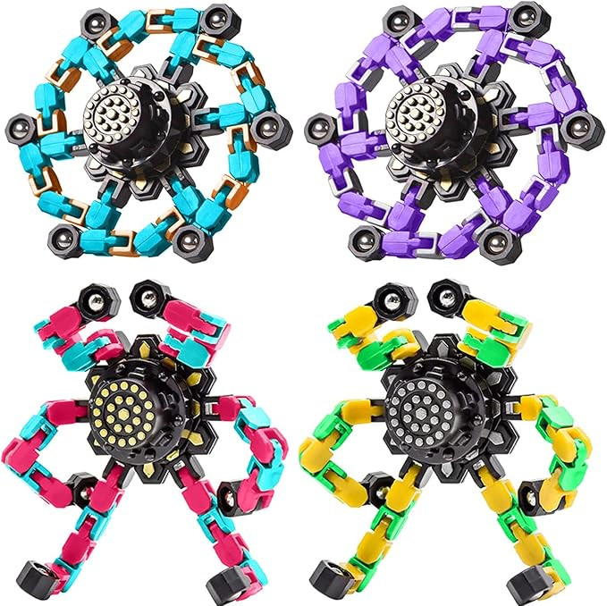 Interesting Sensory fingertip Spinning Toy, Finger Spinning Toy Spinning top Toy, with deformable... | Amazon (US)