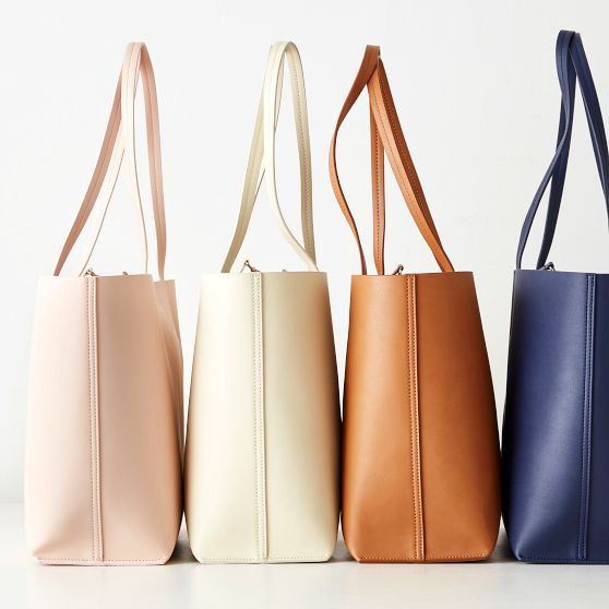 Fillmore Vegan Leather Tote | Mark and Graham
