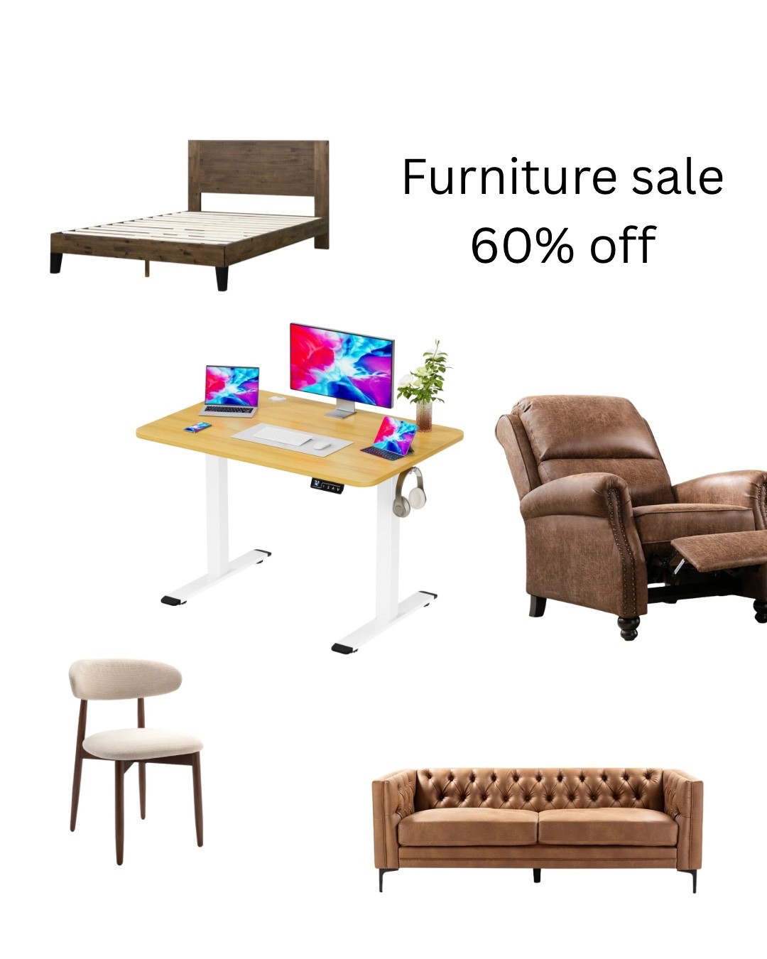 Furniture sale at Wayfair! Up to 60% off living room, standing desk, Dining chairs, sofa chair recliner, bed frame .

#LTKHome #LTKSeasonal #LTKvlog