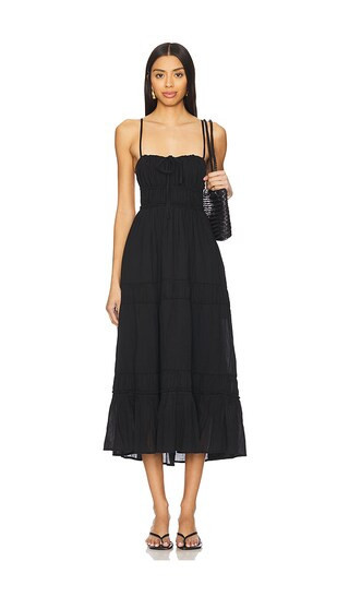 Free People x free-est Taking Sides Maxi Dress In Black in Black. - size XS | Revolve Clothing (Global)