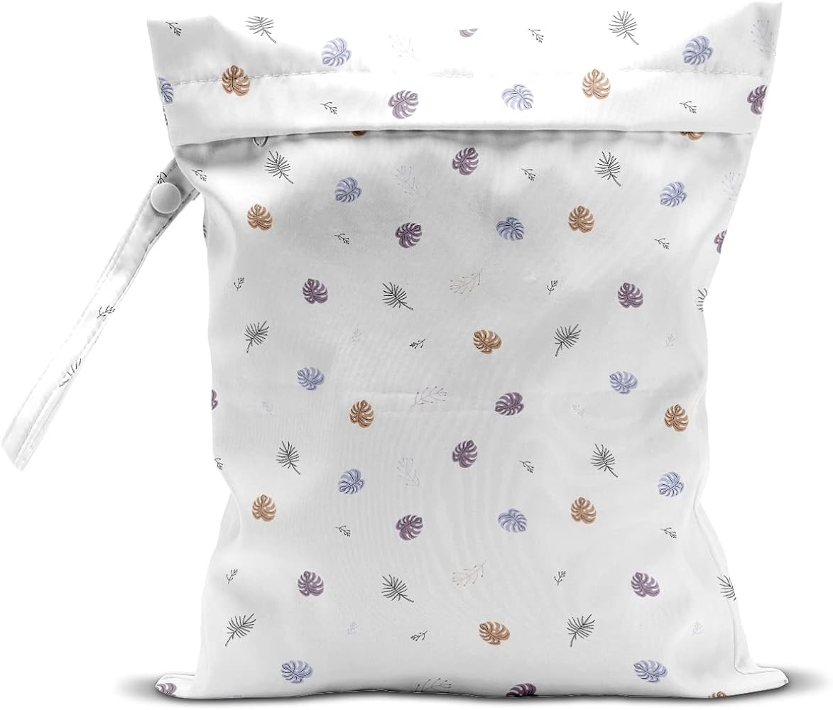 Wet Dry Bag, for Swimsuit, Travel, Beach, Pool, Stroller, Diapers, Dirty Yoga Gym Clothes, Makeup... | Amazon (US)