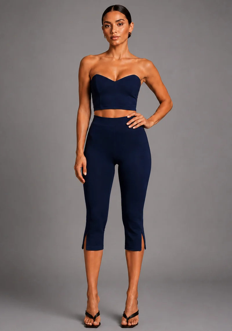 Capri | Cropped Black Trousers | VSPR UK