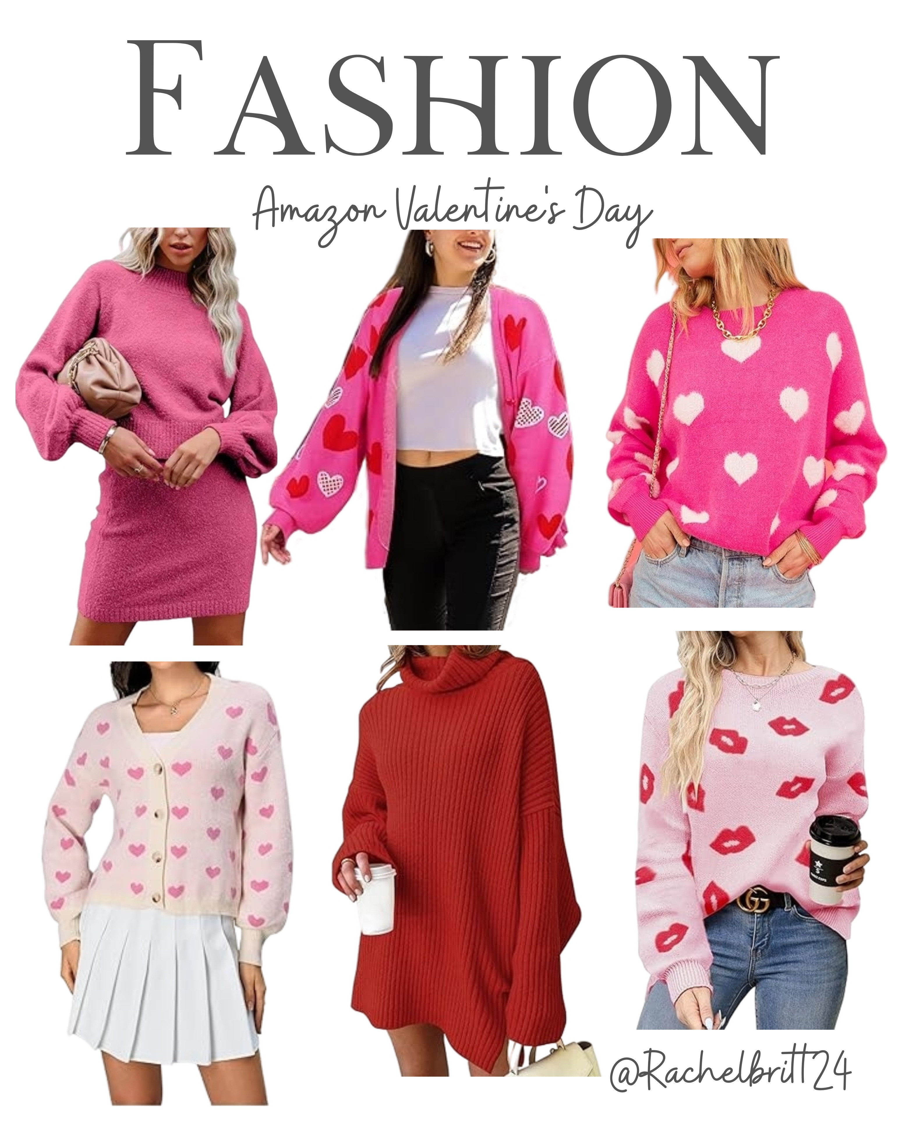 Get ready for Valentine's Day with the best Amazon fashion finds. From romantic date night dresses to cozy heart-print sweaters, these affordable styles are perfect for every celebration. Tap to shop my favorite Amazon Valentine's Day looks! #AmazonFashion #ValentinesDayOutfits #DateNightStyle 

 #LTKdayinmylife #LTKootd #LTKSaleAlert