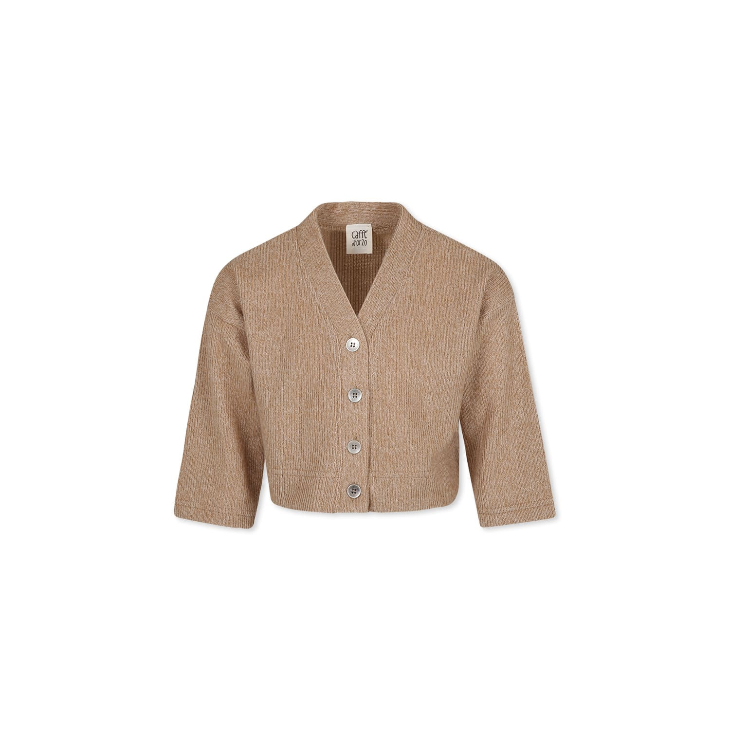 Caffe' d'Orzo Brown Cardigan For Girl | Italist.com US