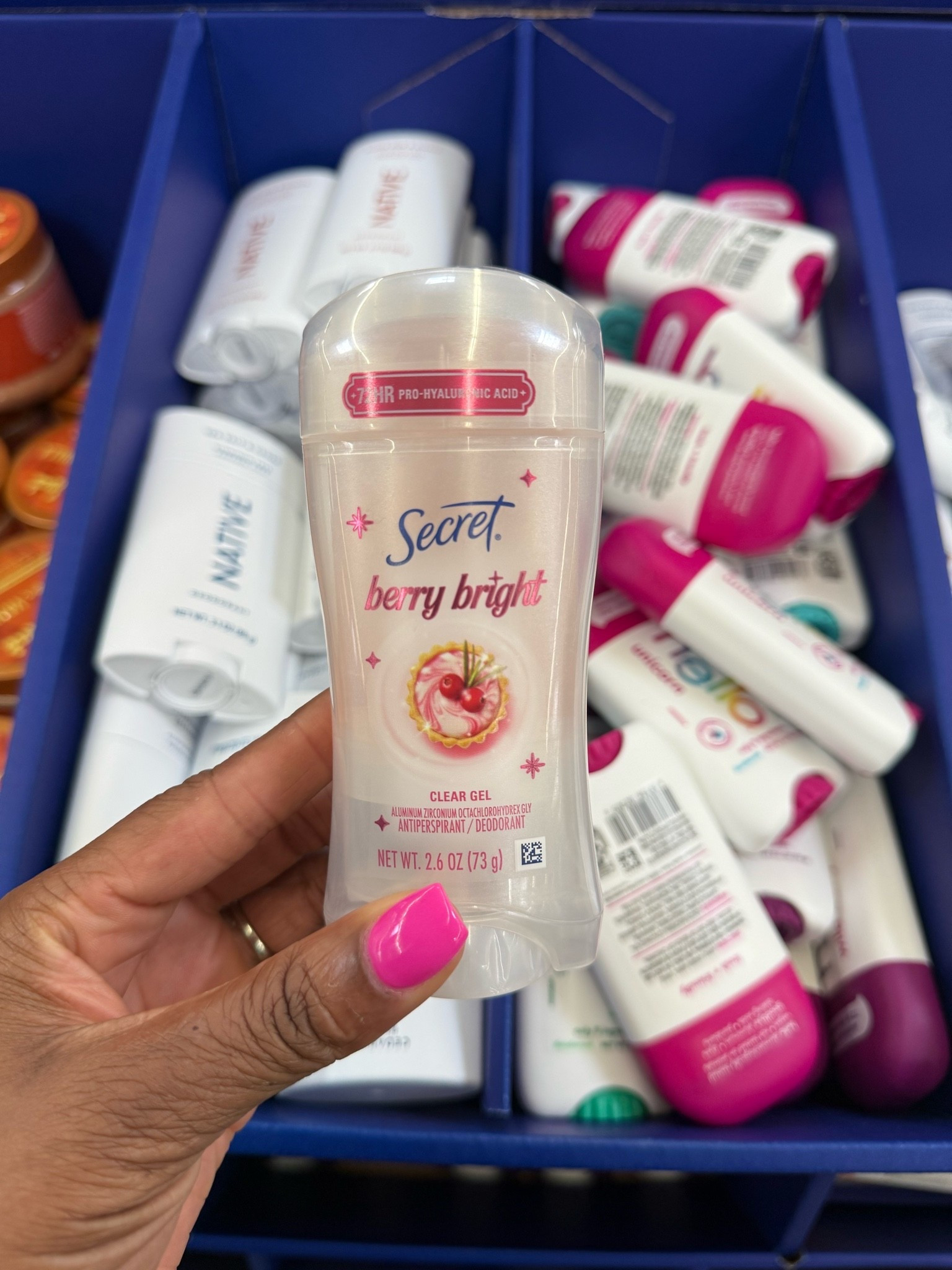 Secret’s holiday scents are already popping up 👀🍓✨ This Berry Bright 72HR Clear Gel Deodorant sounds so good, fruity, festive and perfect if you like your everyday essentials to smell a little more fun. 🎄💕 Linking it here while it’s available!

#LTKBeauty #SecretDeodorant #HolidayBeauty #BeautyFinds #WalmartFinds

#LTKBeauty