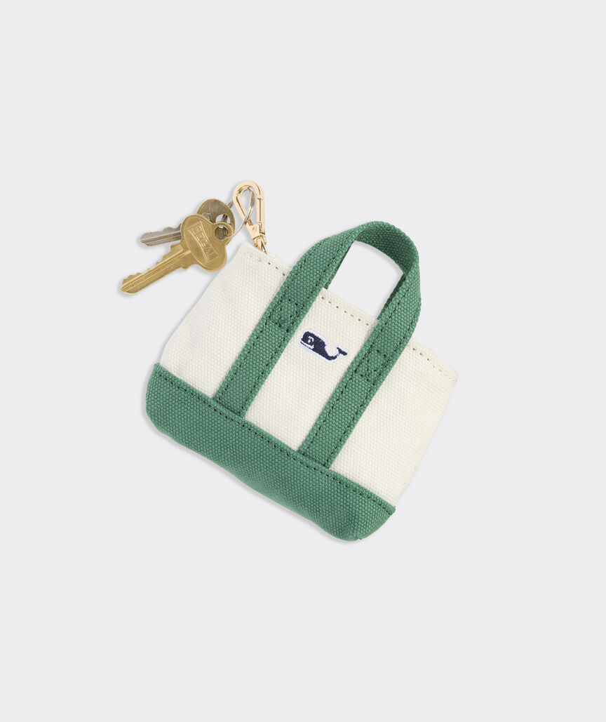 Heritage Tiny Tote Keychain | vineyard vines
