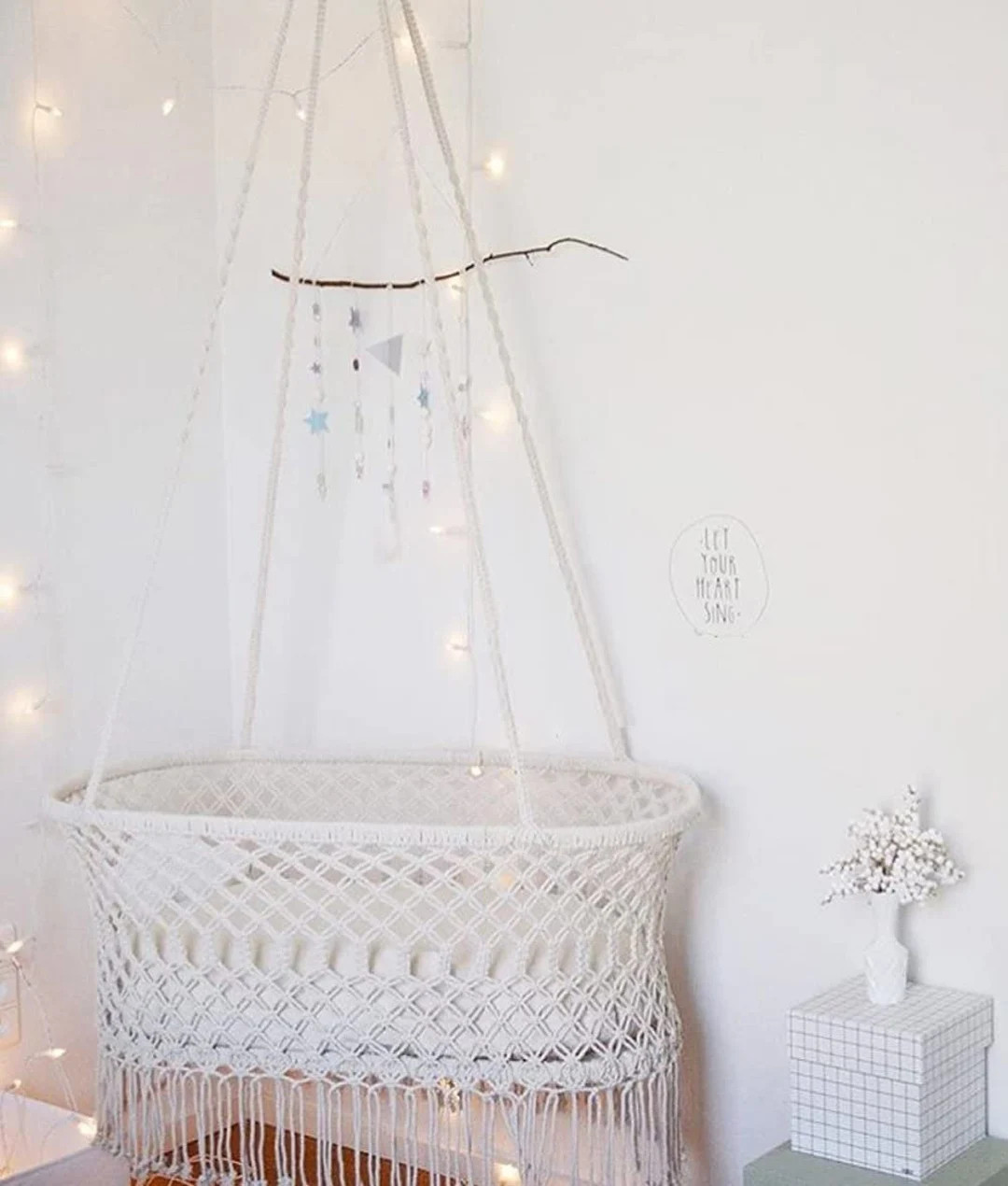 Macrame Swing, Macrame Hammock Chair, Macrame Round Swing, Hanging Cotto Macrame Hammock Chair, M... | Etsy (US)