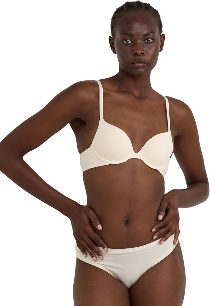 Organic Basics Women's Core Cotton Push-up Bra | Amazon (US)