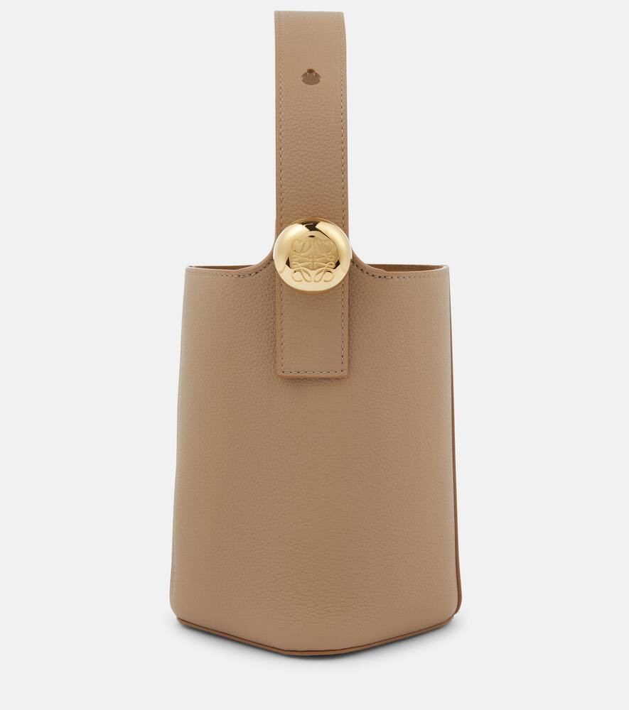 Loewe Pebble Mini leather bucket bag | Mytheresa (US/CA)