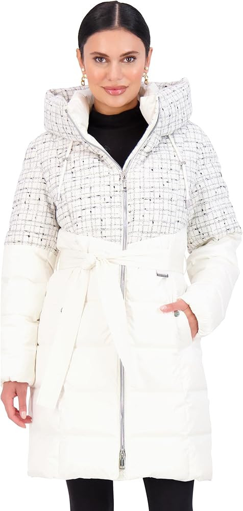 Vince Camuto Winter Coats Women, Long Puffer Coat, Womens Winter Coats with Hood | Amazon (US)