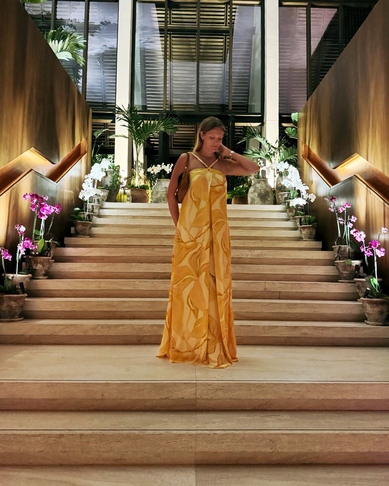 Dress of my dreams. Super long for tall girlies and room for baby bumps. It moves effortlessly with you and the print is stunning  

#LTKTravel #LTKTall