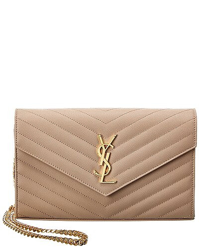 Monogram Medium Matelasse Leather Wallet On Chain | Gilt & Gilt City