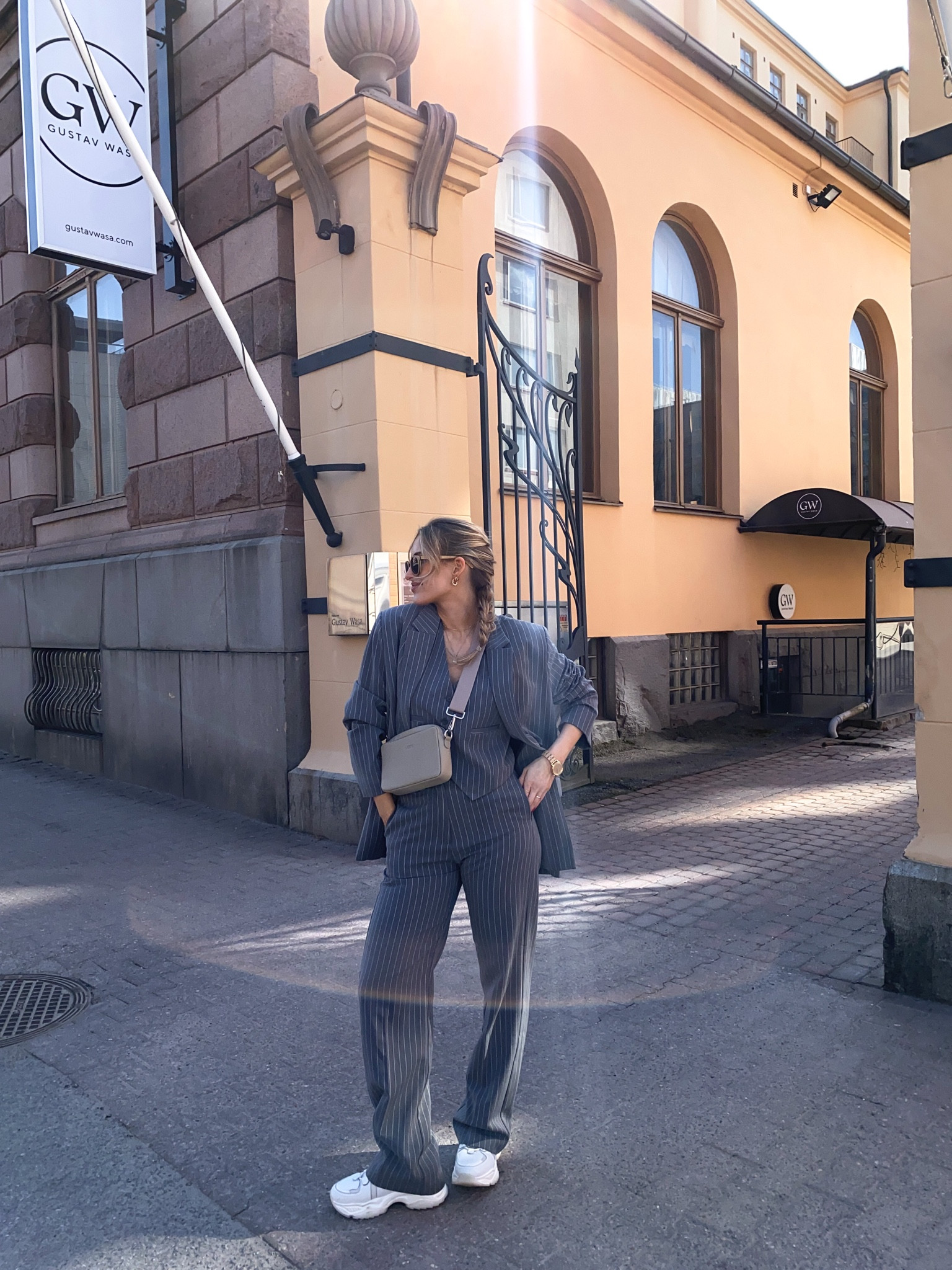 Grey suit for Scandinavian style. Office outfit for summer 

#LTKworkwear #LTKeurope #LTKstyletip