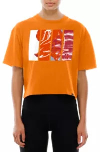 New Era Women's Tampa Bay Buccaneers Orange Panel Boxy T-Shirt | DICK'S Sporting Goods