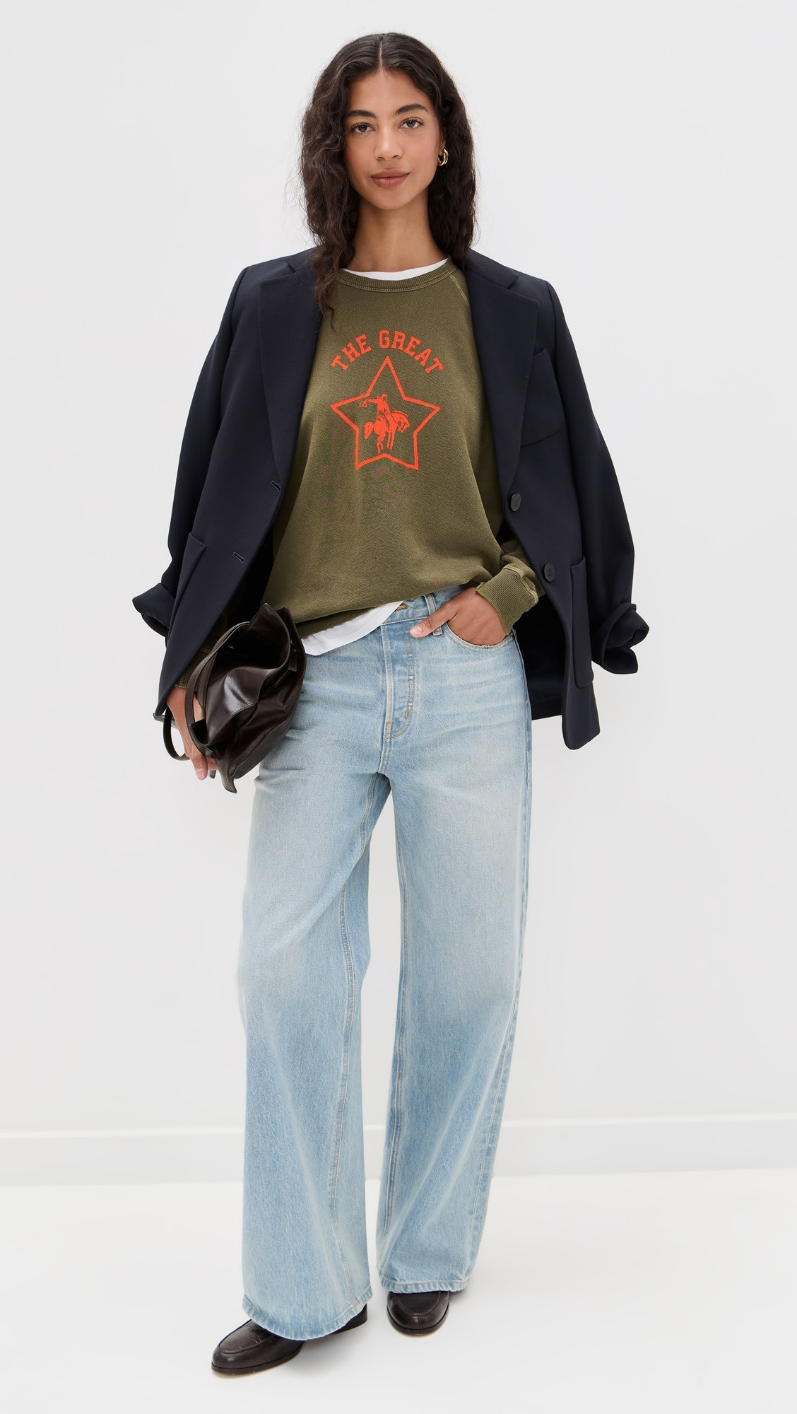 The College Sweatshirt with Rodeo Star Graphic | Shopbop