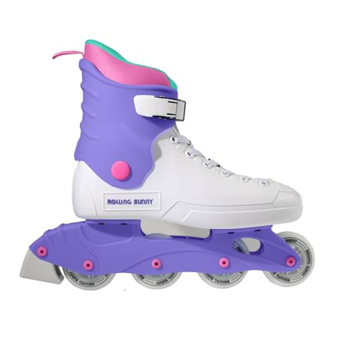 RollingBunny Inline Skates for Women Girls - Adult Inline Skates for Outdoor and Indoor, with Durable Outer Shell and Ankle Support, ABEC-7 Bearings, Solid and Comfortable | Amazon (US)