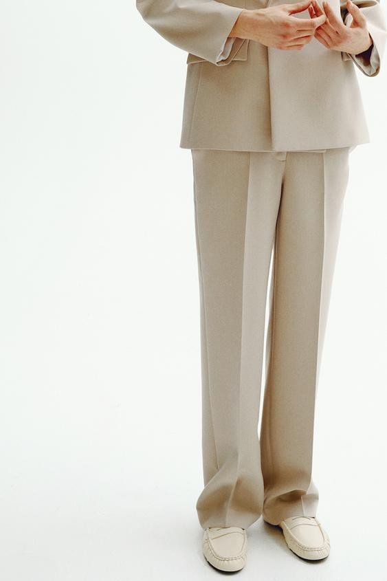 STRAIGHT FIT TROUSERS | Zara UK