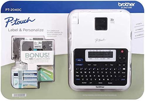 Brother P-Touch Label Maker PT-2040C with Additional Two Tapes (TZe-131, TZe-231) | Amazon (US)