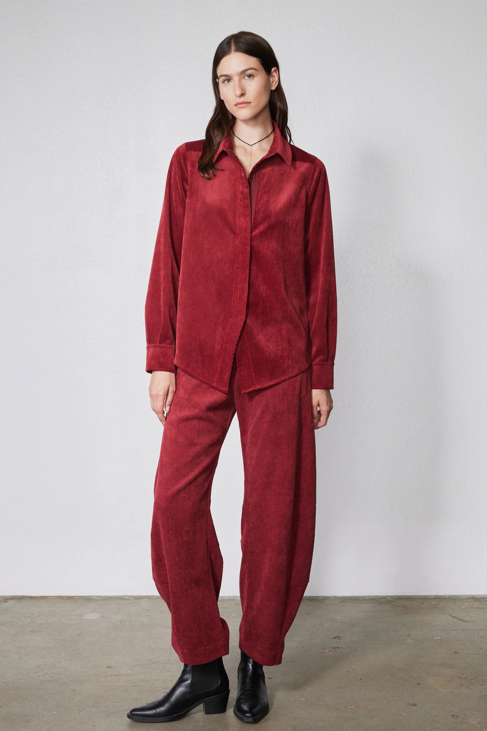 The Uptown Loose Barrel Corduroy Pants | Ruti