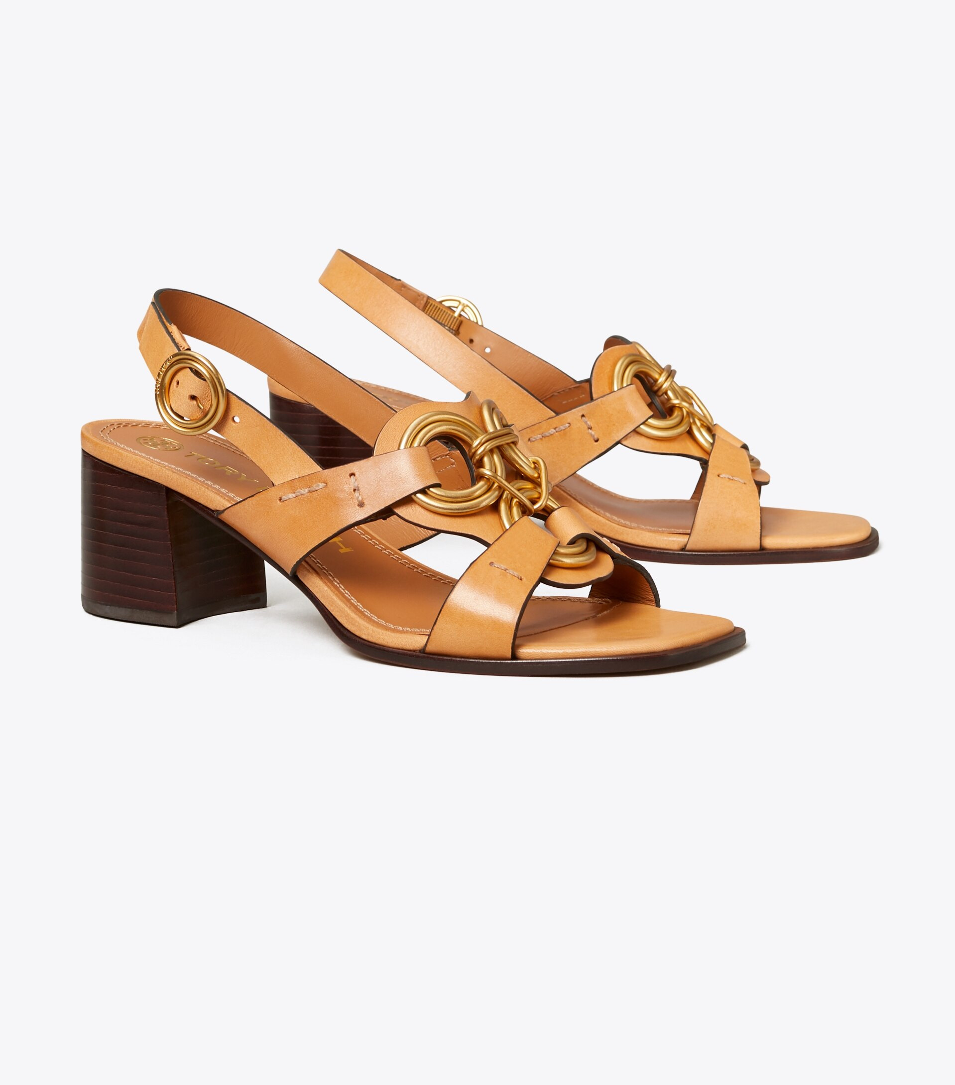 Ring Mid-Heel Sandal | Tory Burch (US)