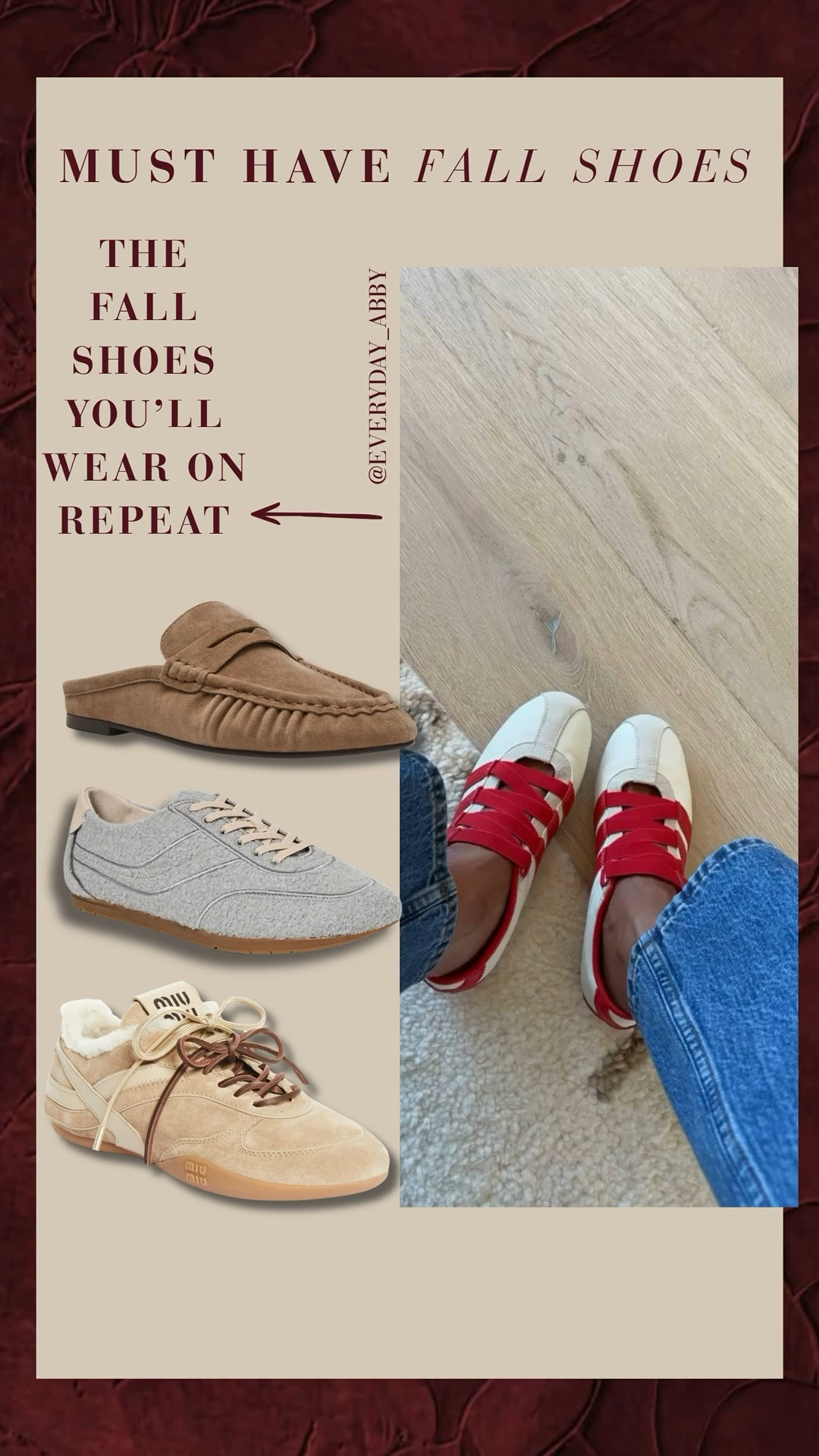 Must have fall sneakers you will wear on repeat 🔁😍❤️

#LTKootd #LTKSeasonal #LTKdayinmylife