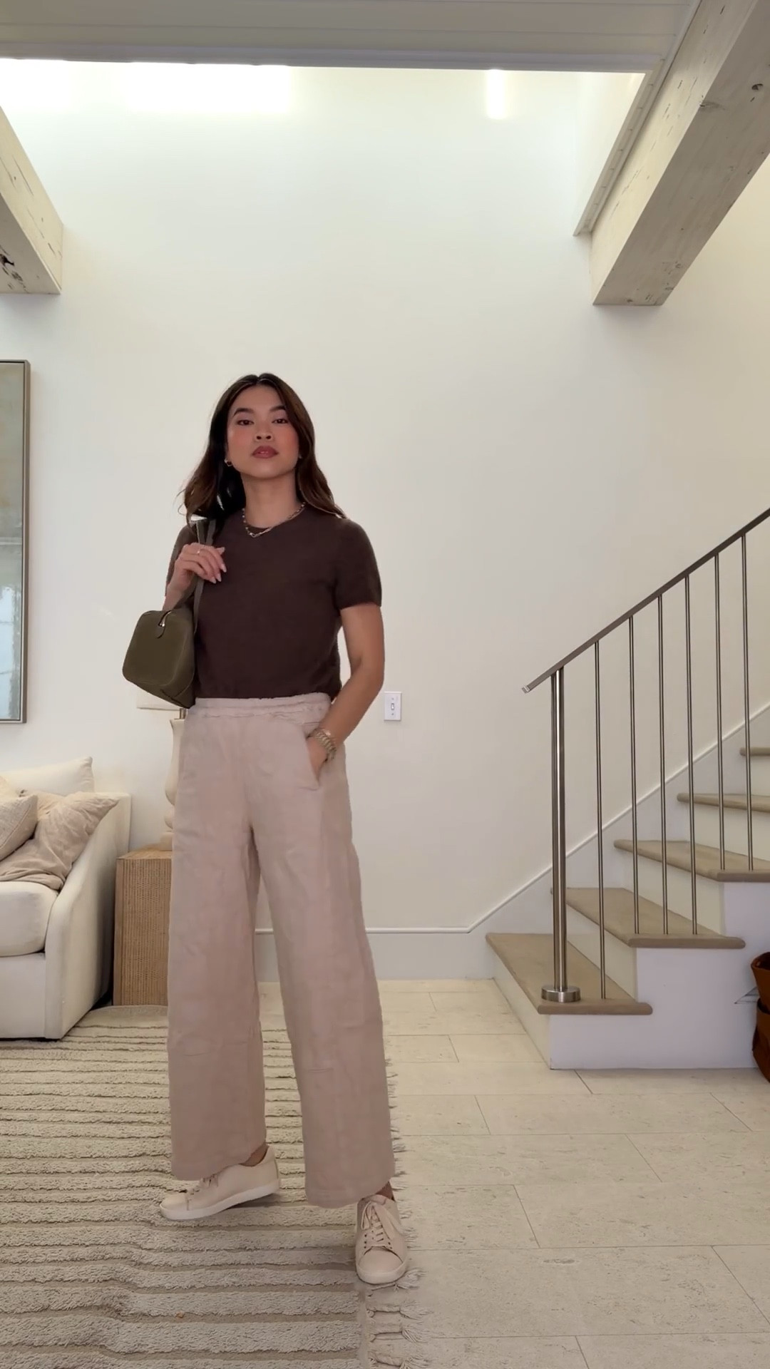 Sizing info: 
top size XS
Pants size XXS 

petite fashion, get dressed with me, outfit inspiration, ootd, nashville outfit, Nashville influencer, petite style, vacation style, casual outfits, mom style, petite pants, spring outfits, spring outfit info, spring pants, spring outfit idea, spring top, spring bag, spring sweater, spring shoes, linen pants, sneakers  

 @Quince @Anthropologie 

#LTKPetite #LTKmomlife #LTKootd