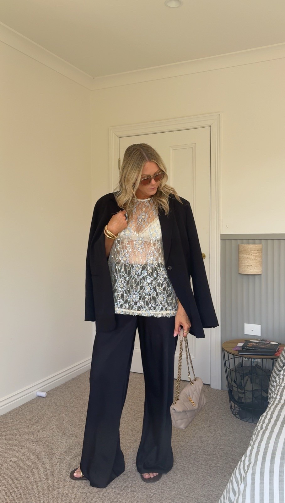 Christmas dinner/party ready 🖤 I’m in a 10 in everything - blazer is super oversized so size down if you don’t love that x

#LTKstyletip #LTKpartywear #LTKaustralia