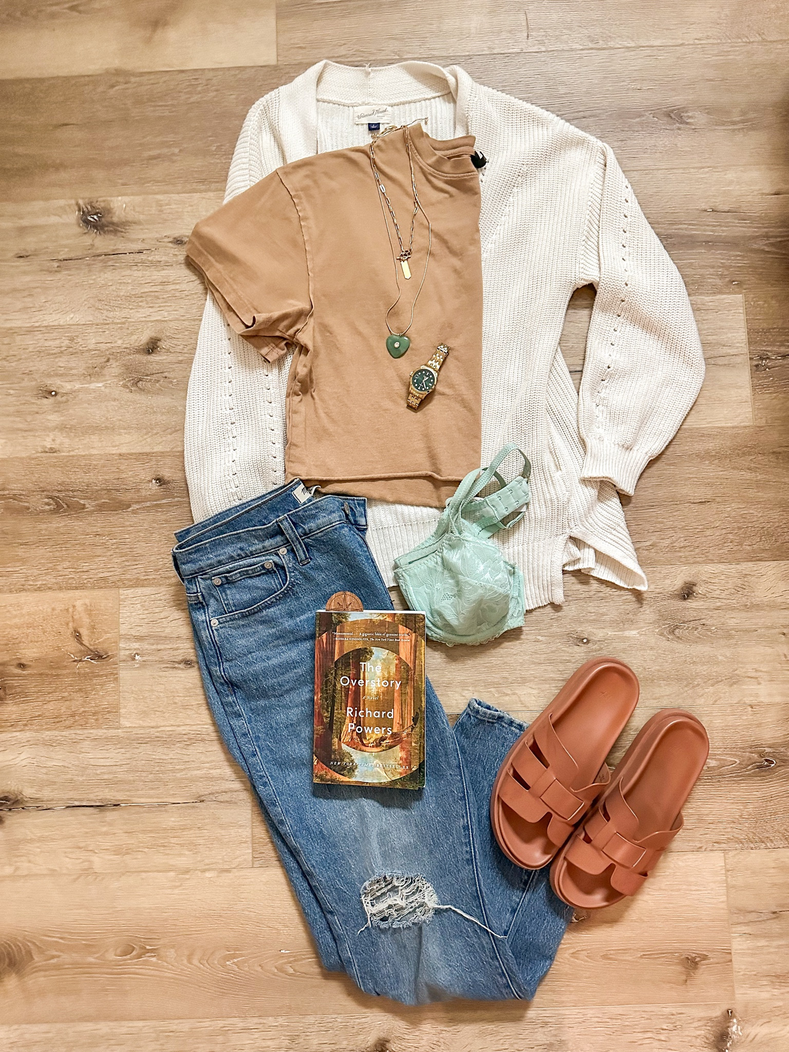 ☀️🤎🌅
Cropped tee
T-shirt 
Slides
Camel
Cardigan
Bra

#LTKxTarget #LTKstyletip #LTKfindsunder50