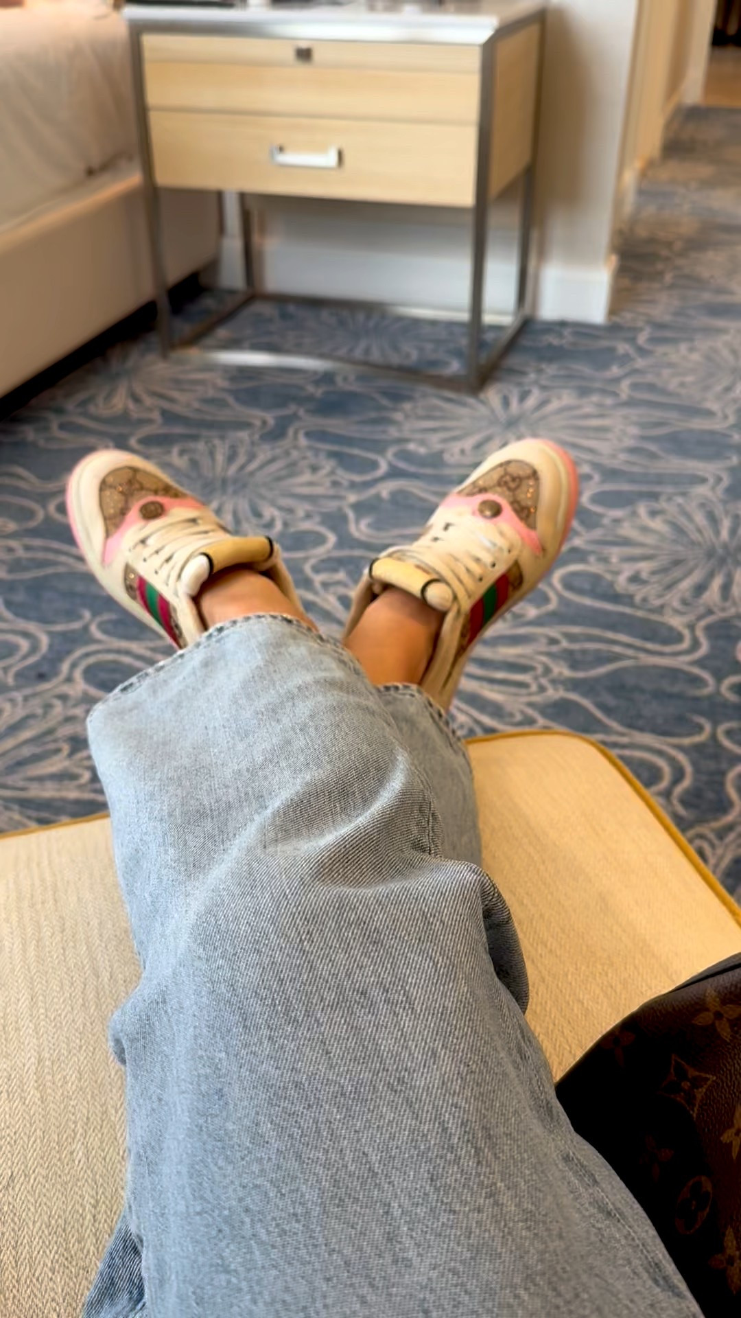 Outfit: effortless. Mood: chaotic. Links below because you deserve to look this unbothered too. 

Gucci Screener Sneakers
Designer Sneakers
Luxury Casual Style
Airport Outfit Inspo 
Travel Day Look
Off-Duty Vibes
Gucci Outfit
Lazy Luxe Style
Retro Sneaker Trend
Quiet Luxury
	Momiform Makeover
Comfy Chic
Sneaker Style
Casual Glam
	Resort Wear Style
The Breakers Style
	Golf Course Outfit
	LTK Travel Outfit
	High-Low Fashion
	Chill Luxe Vibes


#LTKOver40 #LTKShoeCrush #LTKStyleTip